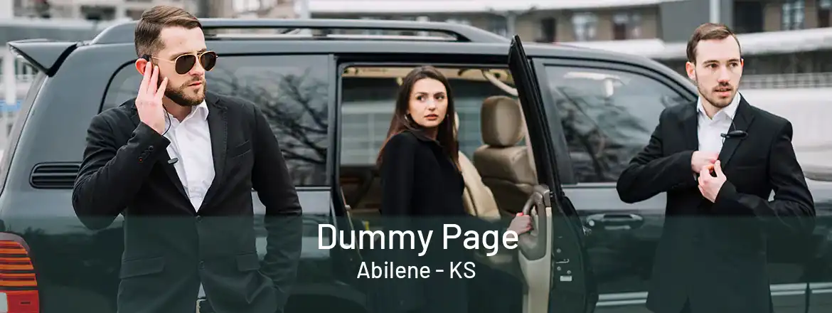  Dummy Page Abilene - KS