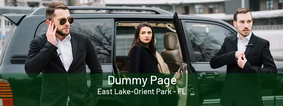 Dummy Page East Lake-Orient Park - FL