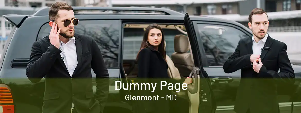  Dummy Page Glenmont - MD