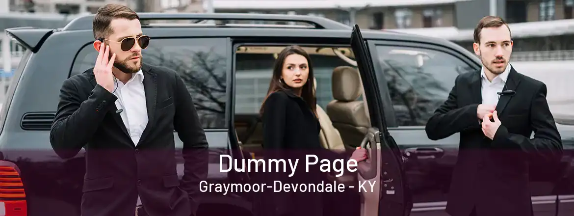 Dummy Page Graymoor-Devondale - KY