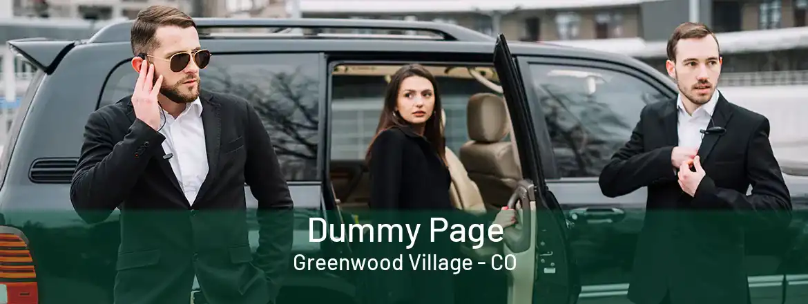  Dummy Page Greenwood Village - CO