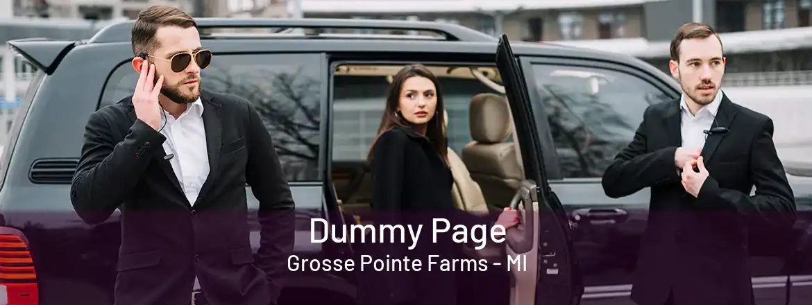  Dummy Page Grosse Pointe Farms - MI