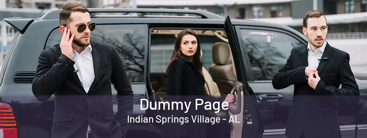  Dummy Page Indian Springs Village - AL
