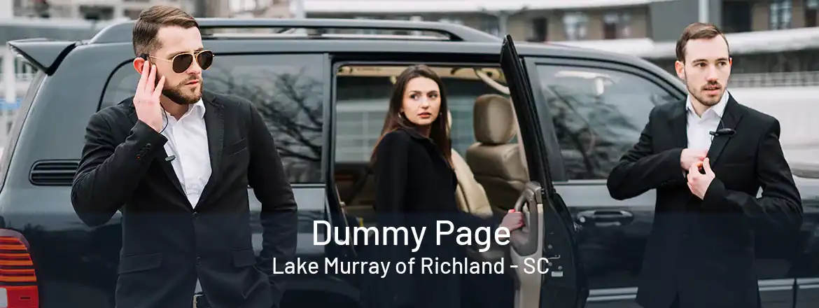  Dummy Page Lake Murray of Richland - SC
