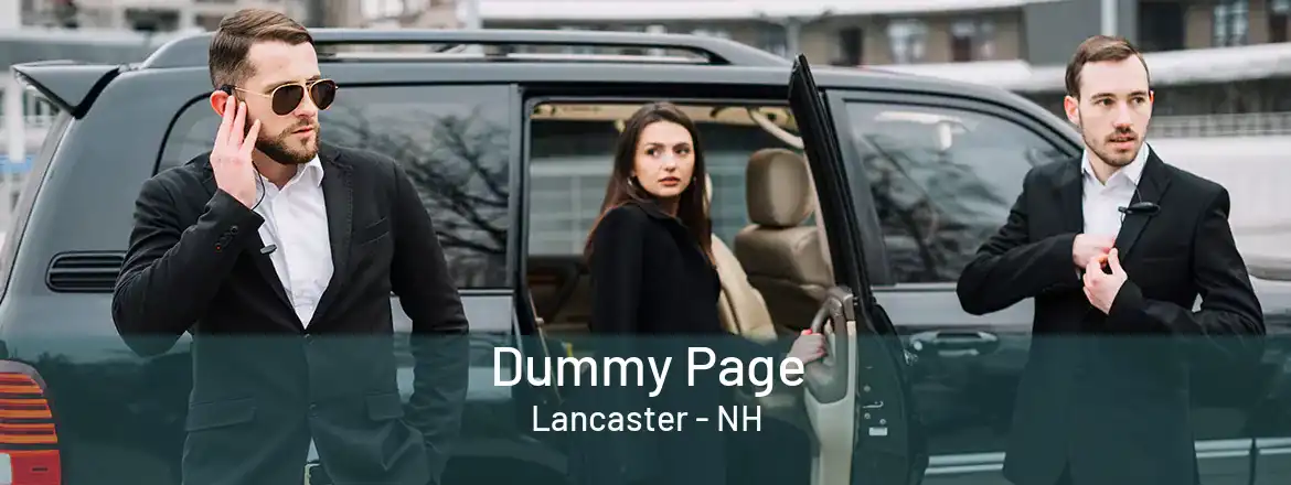  Dummy Page Lancaster - NH