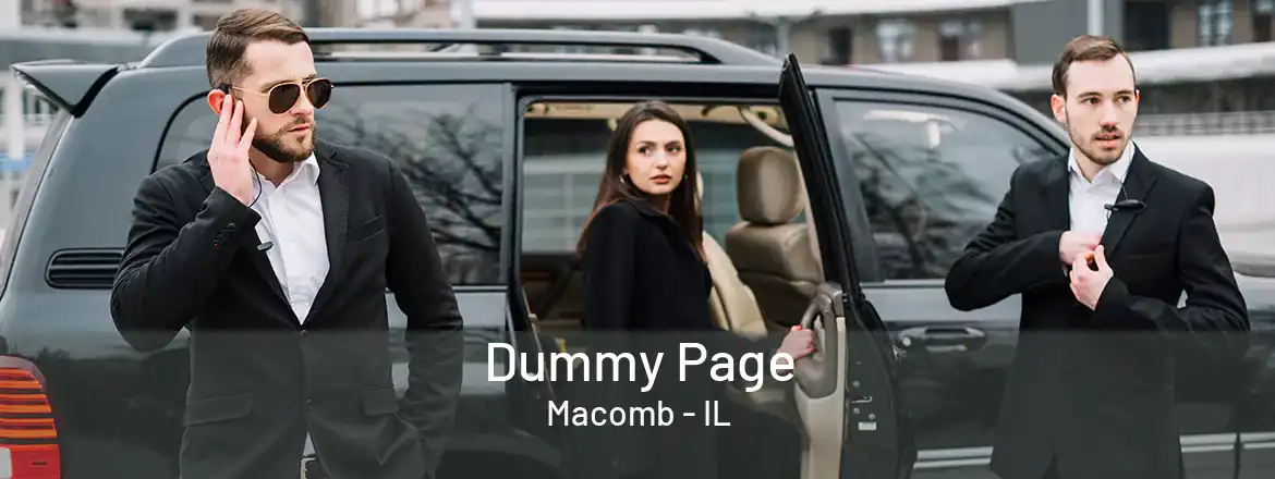  Dummy Page Macomb - IL
