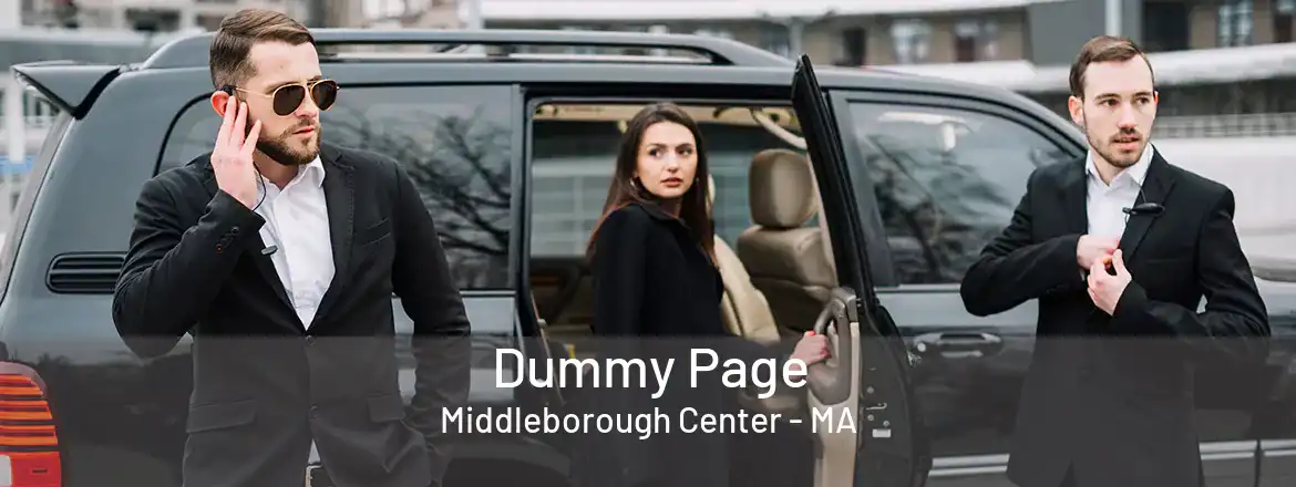  Dummy Page Middleborough Center - MA