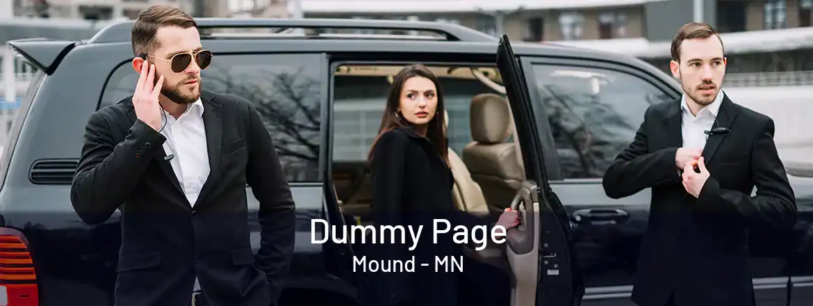  Dummy Page Mound - MN