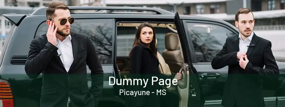  Dummy Page Picayune - MS