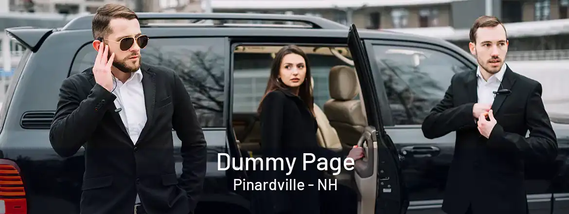  Dummy Page Pinardville - NH