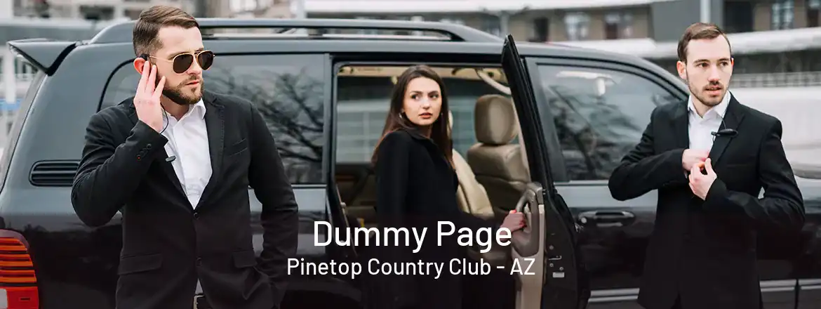  Dummy Page Pinetop Country Club - AZ