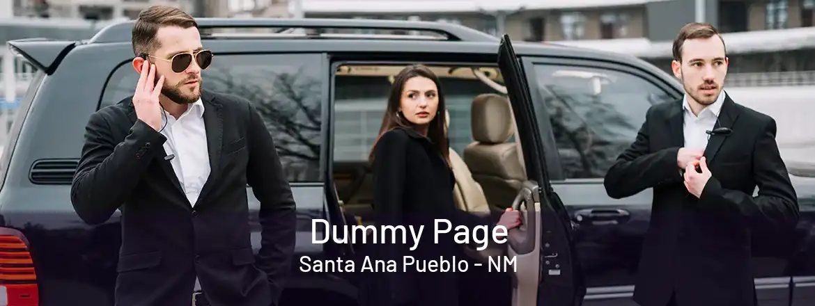  Dummy Page Santa Ana Pueblo - NM