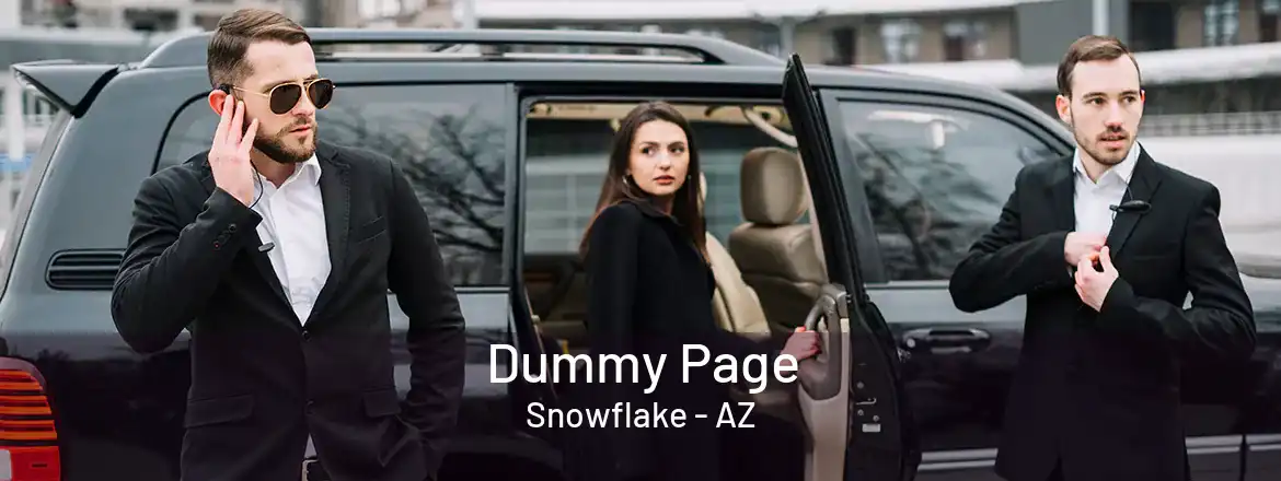  Dummy Page Snowflake - AZ