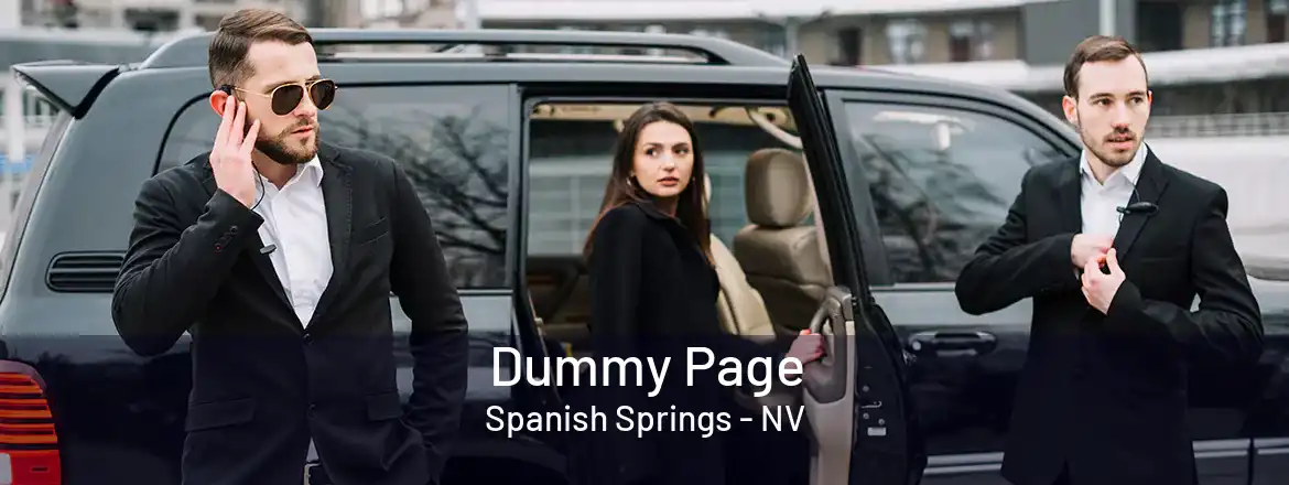  Dummy Page Spanish Springs - NV