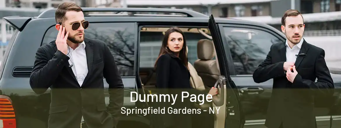  Dummy Page Springfield Gardens - NY