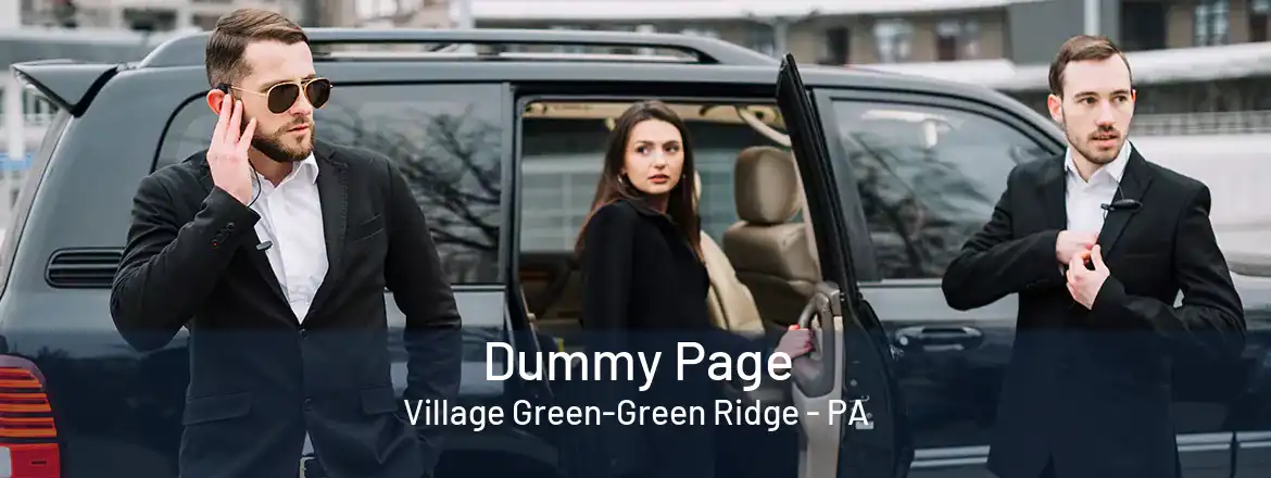  Dummy Page Village Green-Green Ridge - PA
