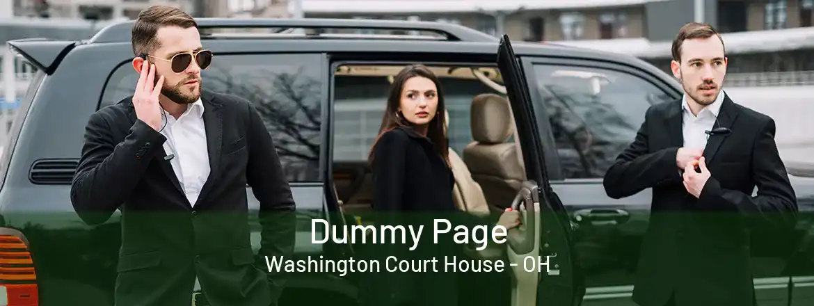  Dummy Page Washington Court House - OH
