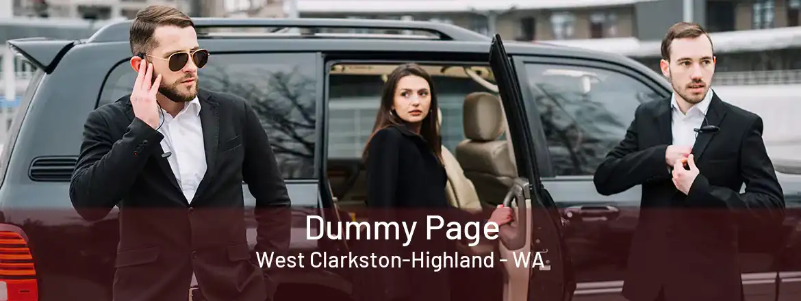  Dummy Page West Clarkston-Highland - WA