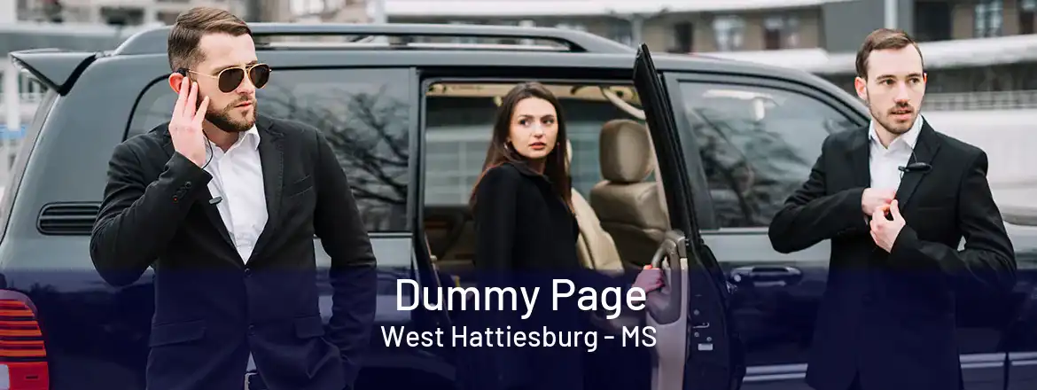  Dummy Page West Hattiesburg - MS