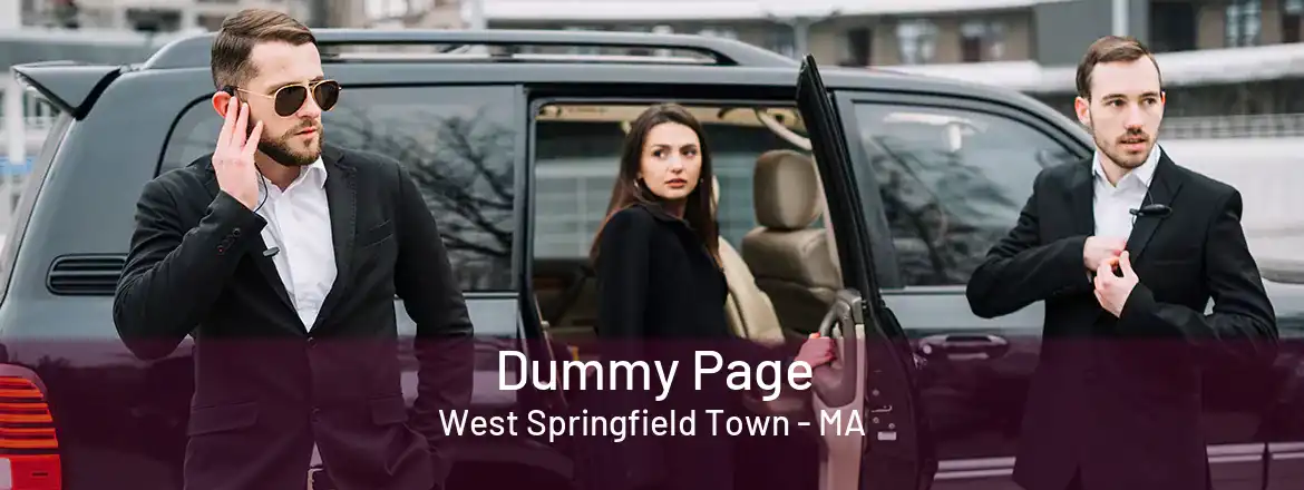  Dummy Page West Springfield Town - MA
