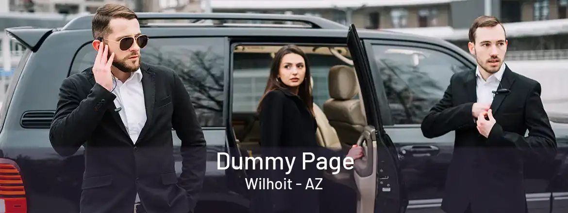 Dummy Page Wilhoit - AZ