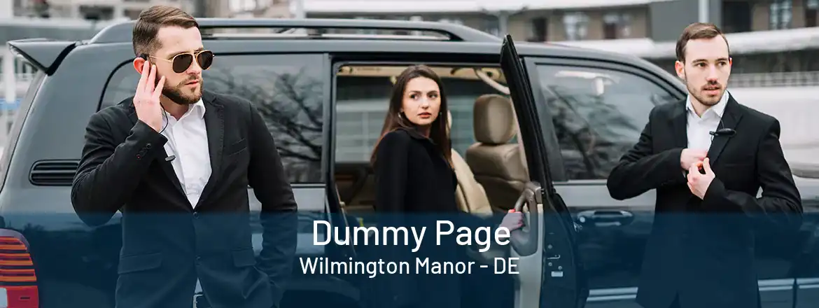  Dummy Page Wilmington Manor - DE