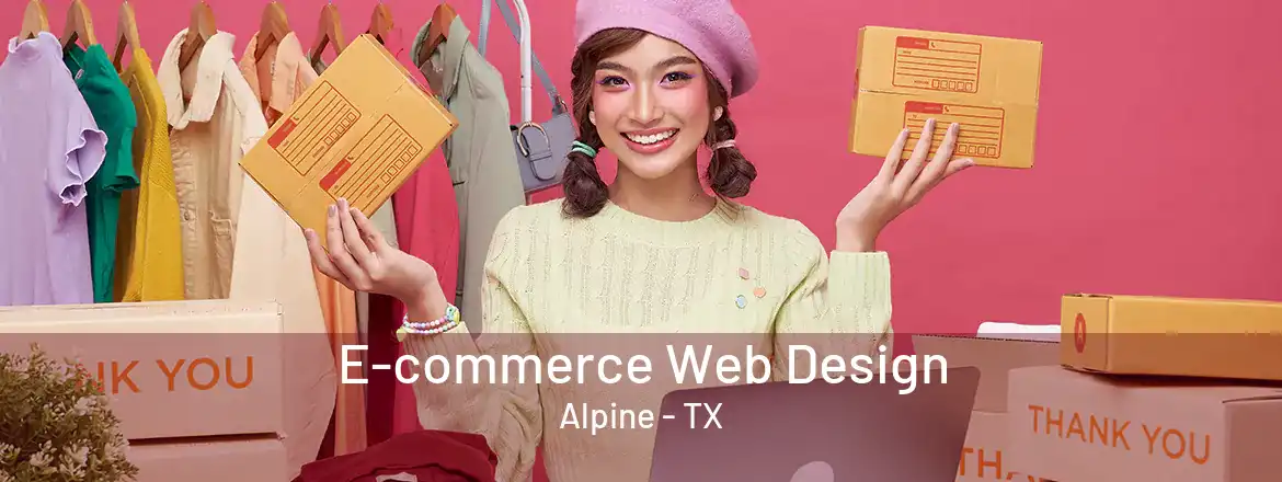  E-commerce Web Design Alpine - TX