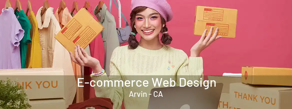  E-commerce Web Design Arvin - CA
