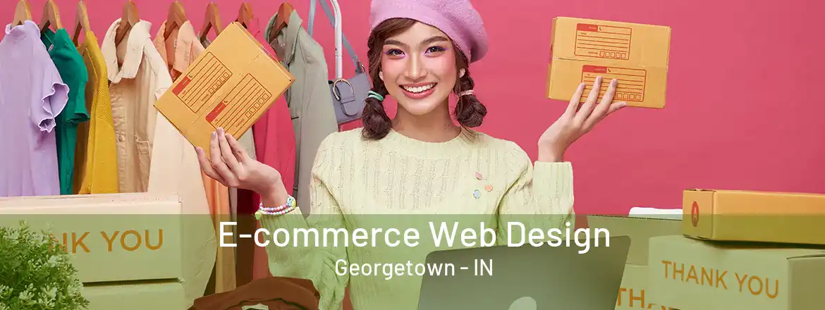  E-commerce Web Design Georgetown - IN