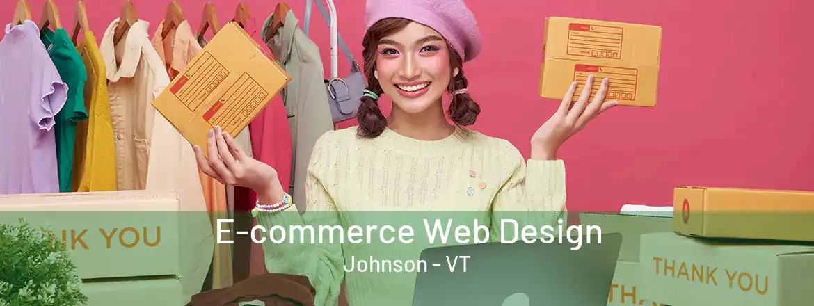  E-commerce Web Design Johnson - VT