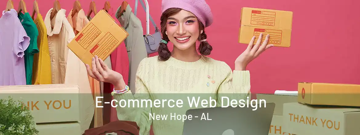  E-commerce Web Design New Hope - AL